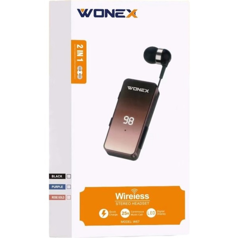 Wonex Makaralı Bluetooth Kulaklık Bluetooth Kulaklık Fiyatı