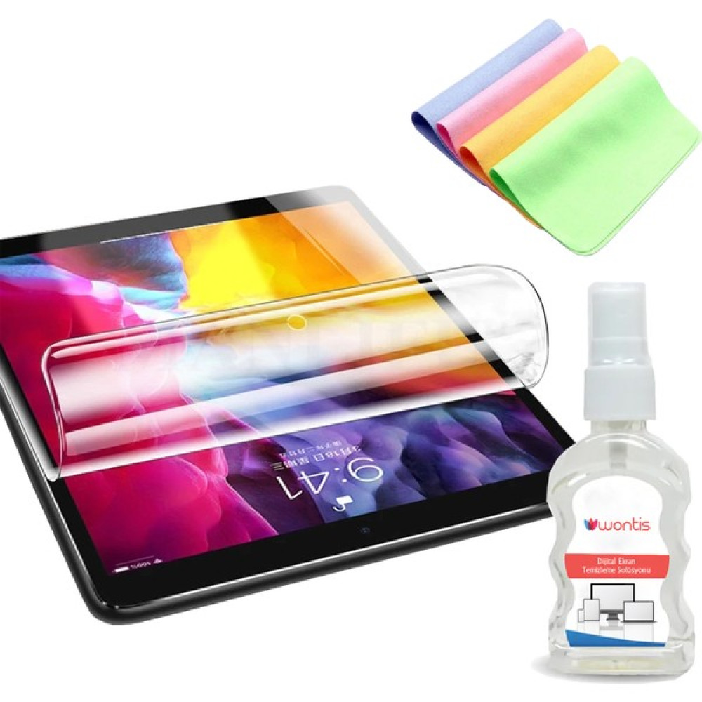 Wontis Apple iPad Mini 5 7.9 Inç Premium Ultra Hd 9h Nano Glass Ekran Koruyucu+Temizlik Seti Tablet Aksesuarı Fiyatı