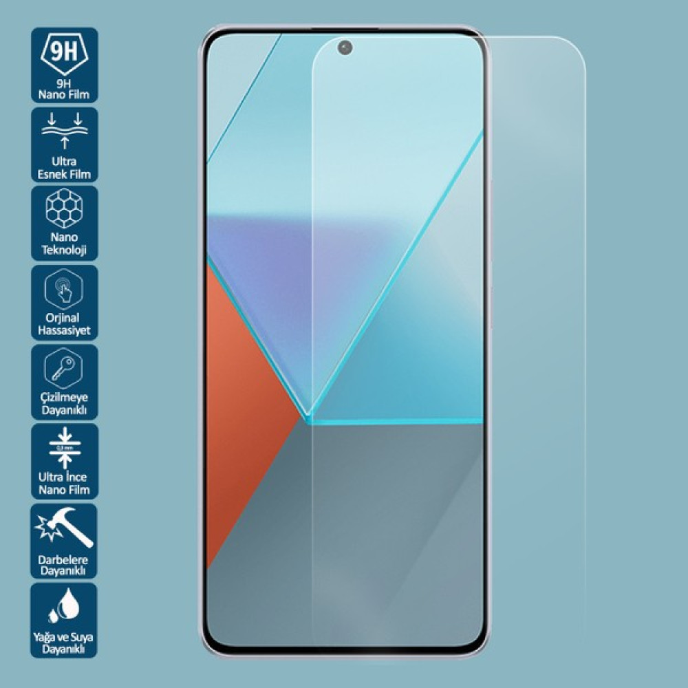 Wontis Redmi Note 13 Pro+ Ultra Şeffaf Nano Ekran Koruyucu Film - Nano Koruyucu Film Cep Telefonu Ekran Koruyucusu Fiyatı