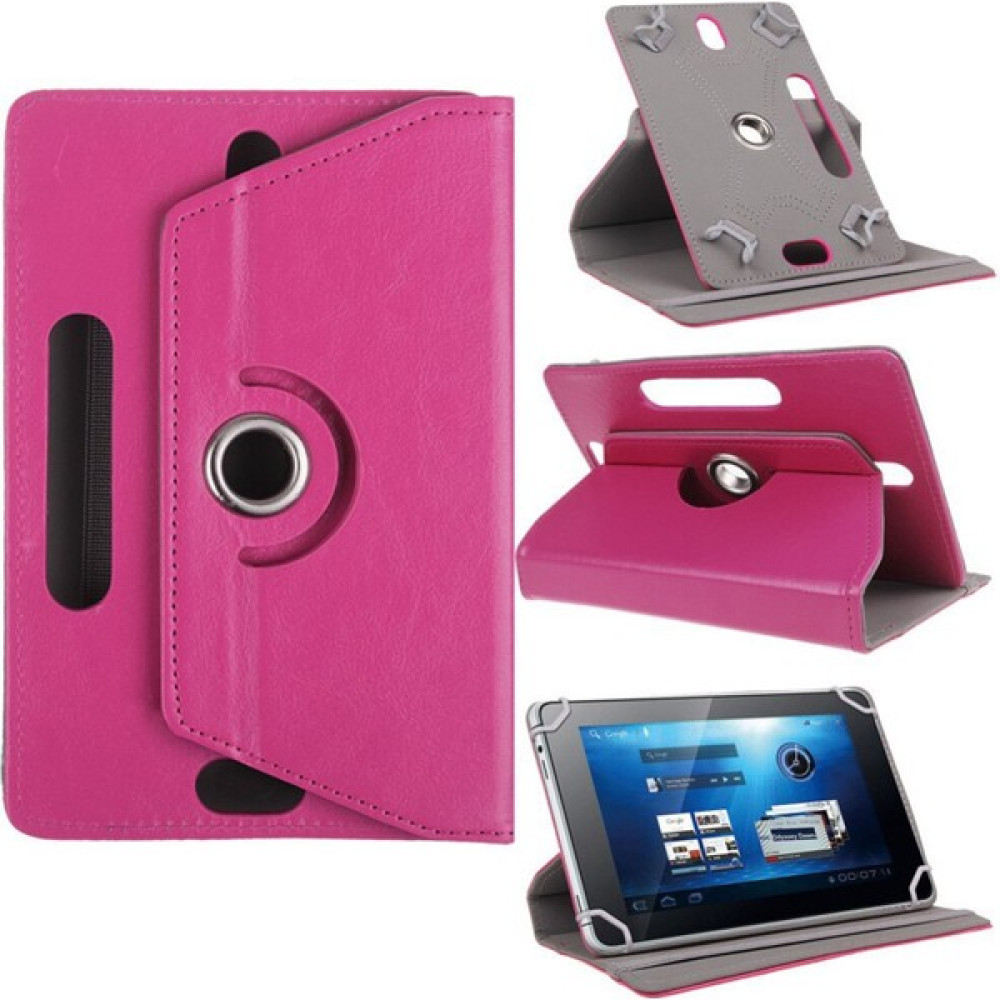 Wontis Technopc Ultrapad UP10.S21LA 10.1" Universal Standlı Dayanıklı Tablet Kılıfı - Pembe Tablet Kılıfı Fiyatı