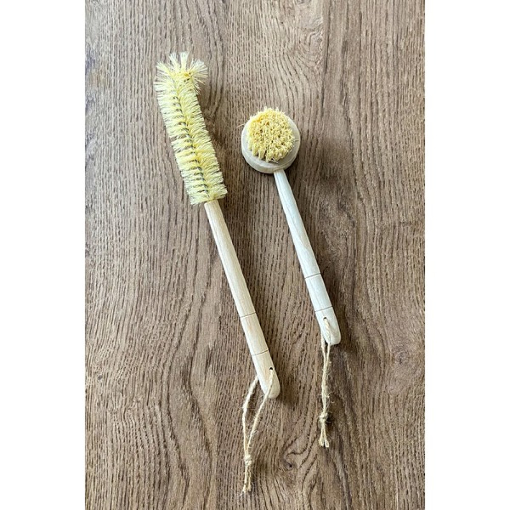 Wonwood 2'li Set (Ahşap Biberon ve Şişe Temizleme Fırçası + Meyve Sebze Temizleme Fırçası) Temizlik Malzemeleri Fiyatı