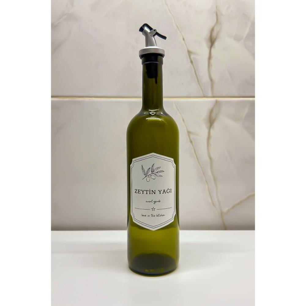 Wonwood Amber Cam 750 ml Zeytinyağı Şişesi Stantsız Düz Yağdanlık Mutfak Gereçleri Fiyatı