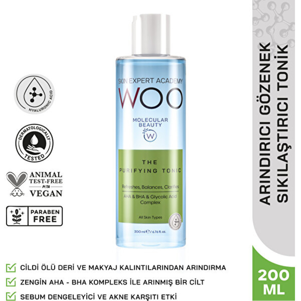 Woo Skin Expert Academy Arındırıcı, Gözenek Sıkılaştırıcı, Güneş&Sivilce Leke Açma Etkili, Yenileyici, Yaşlanma Karşıtı,Nemlendirici ve Temizleyici... Cilt Temizleme ve Peeling Fiyatı