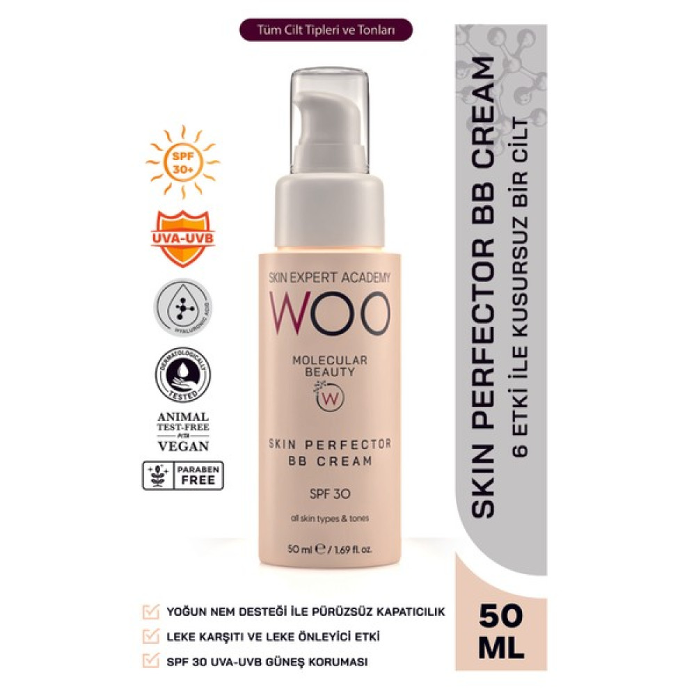 Woo Skin Expert Academy Skin Perfector Cilt Kusursuzlaştıcı, Ton Eşitleyici Kapatıcı Spf 30 Güneş K Oto Boyaları Fiyatı