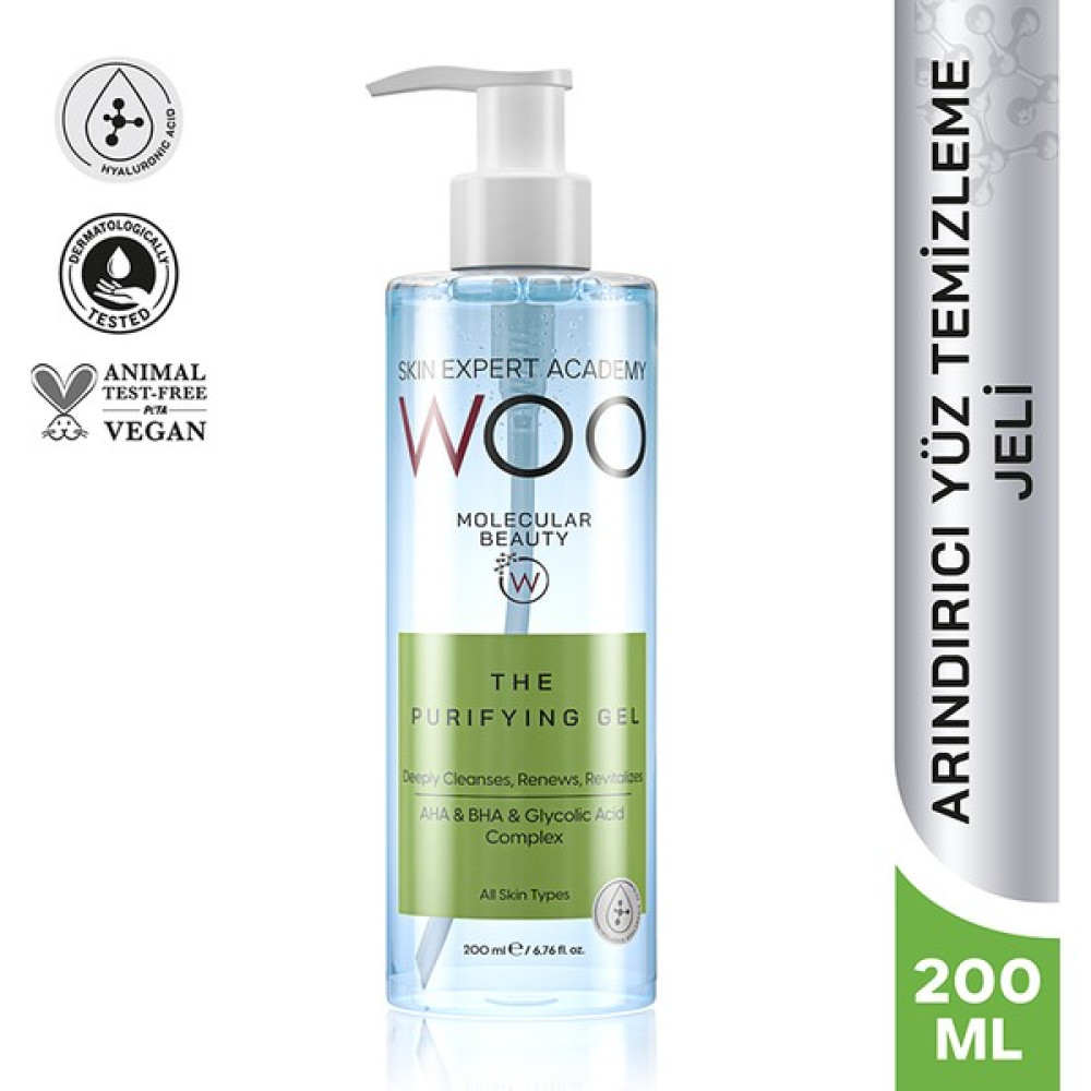 Woo Skin Expert Academy The Purifying & Refreshing Gel Arındırıcı Yüz Temizleme Jeli 200 Ml - 1 Oto Boyaları Fiyatı