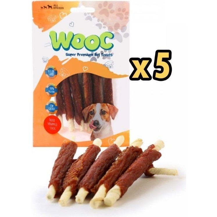 Wooc Ördek Eti Sargılı Sütlü Çubuk Köpek Ödül Maması 80GR x 5 Adet Diğer Fiyatı
