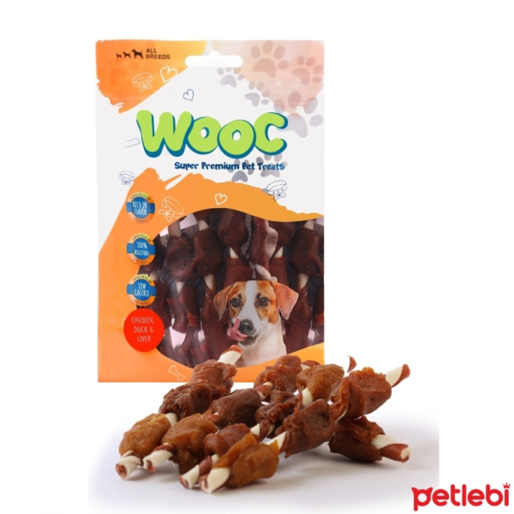 Wooc Tavuk Ördek ve Ciğer Sargılı Köpek Ödül Çubuğu 80gr Evcil Hayvan Ürünleri Fiyatı