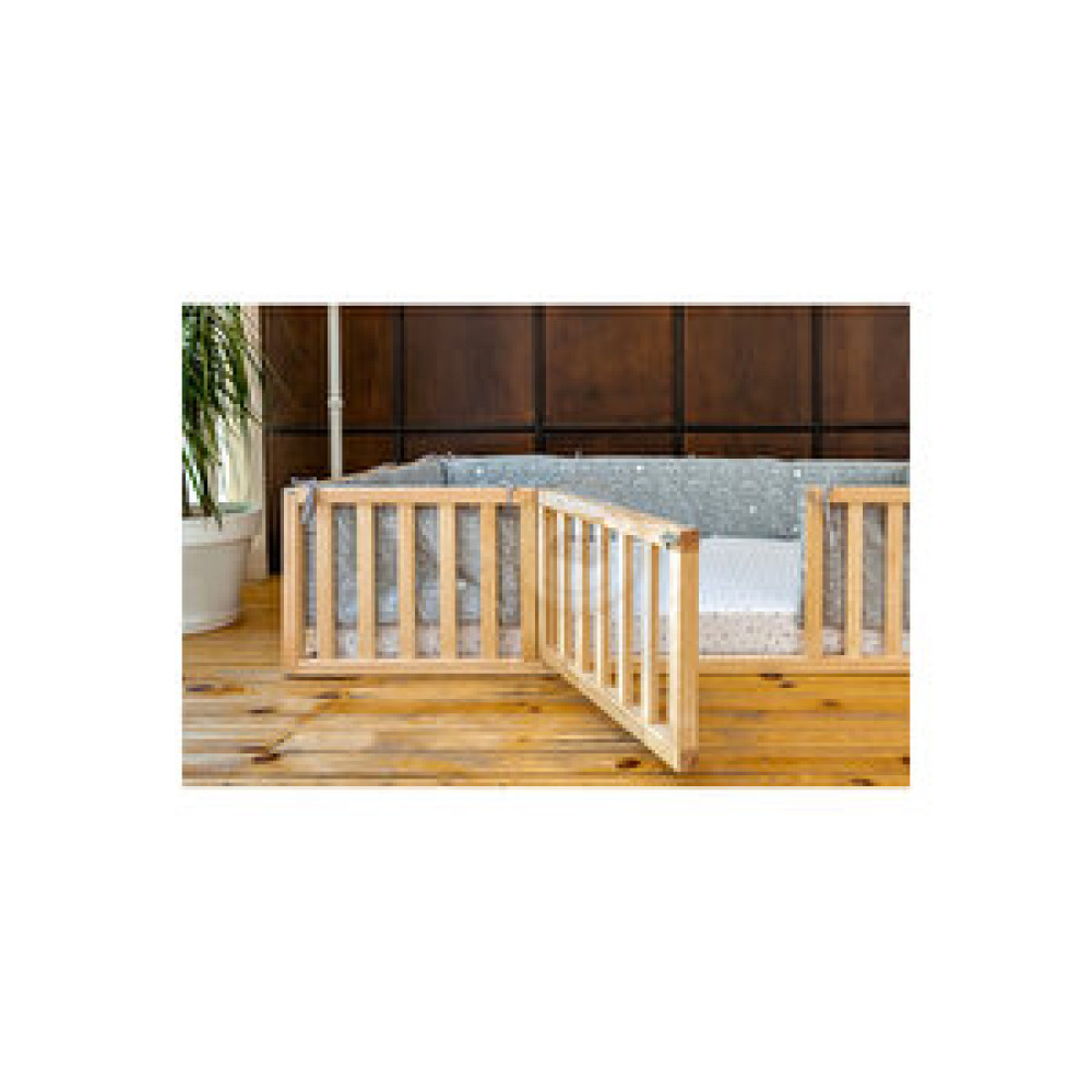 Wood and Montessori Montessori Kapılı Ahşap Çocuk Yatağı 90x190 cm Bebek Karyolası Fiyatı
