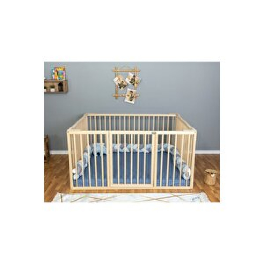 Wood and Montessori Montessori Yatak Çocuk Yatağı Doğal Ahşap Yatak 120x200 cm Bebek Karyolası Fiyatı
