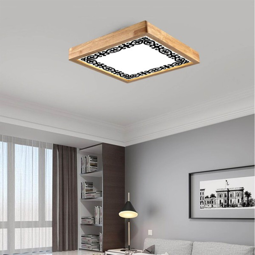Wood Design World Ahşap Çerçeve Tavan LED Aydınlatma ( Yeni ) - günışığı Avize Fiyatı