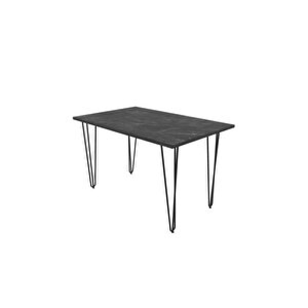 Wood House Asude Metal Ayaklı Masa Mermer Desen Yemek & Mutfak Masası Fiyatı