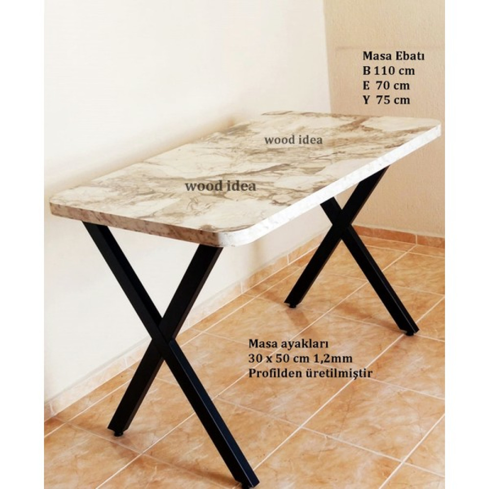 Wood Idea 70 x 110 Mutfak Masası....yemek Masası...çalişma Masasısı Ayağı Yemek & Mutfak Masası Fiyatı