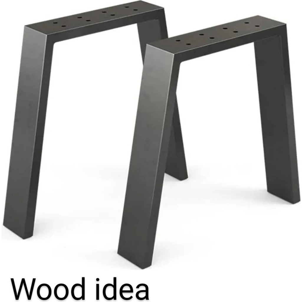 Wood İdea Metal Masa-Yemek Masası- Çalışma Masası Ayağı 2 Adet Ayak 72 cm Mobilya Ayağı Çalışma Masası Fiyatı