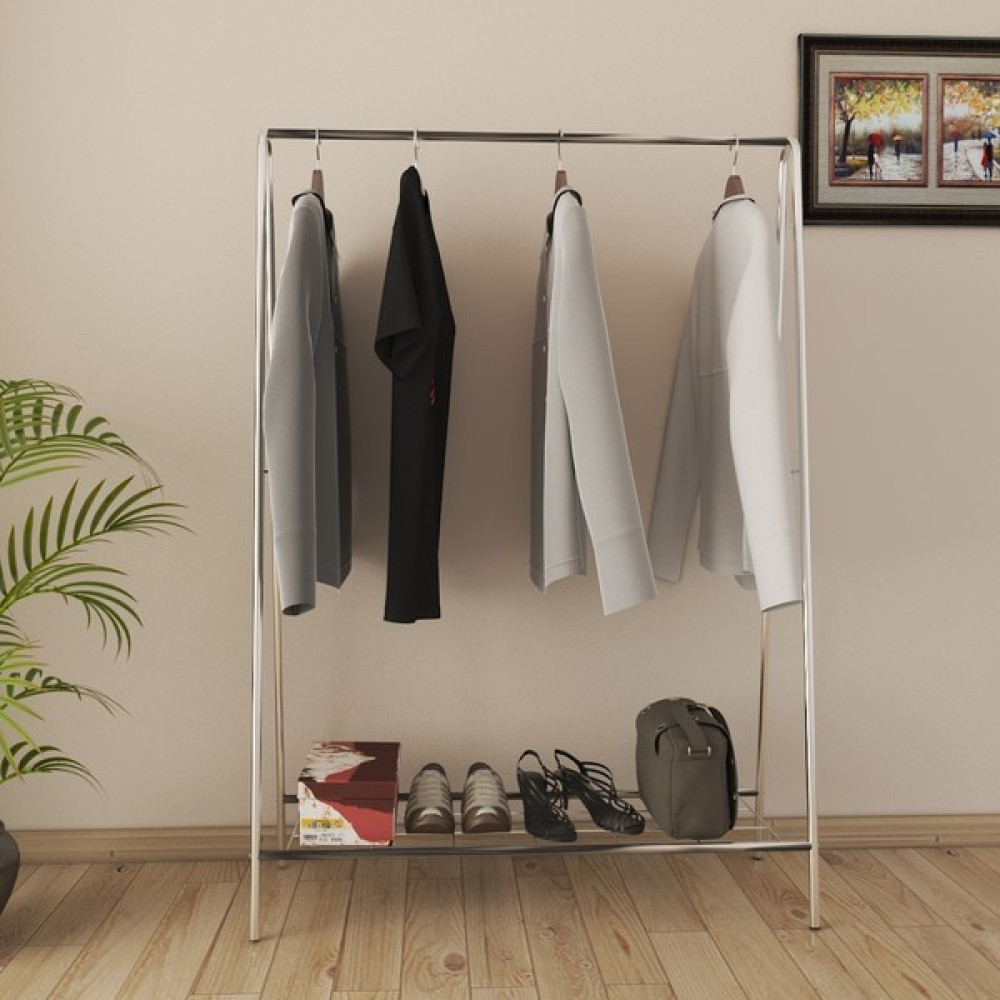 Wood In Wonderland Oval Telli Krom Butik Askısı Konfeksiyon Askılık Elbise Askılığı Vestiyer Fiyatı
