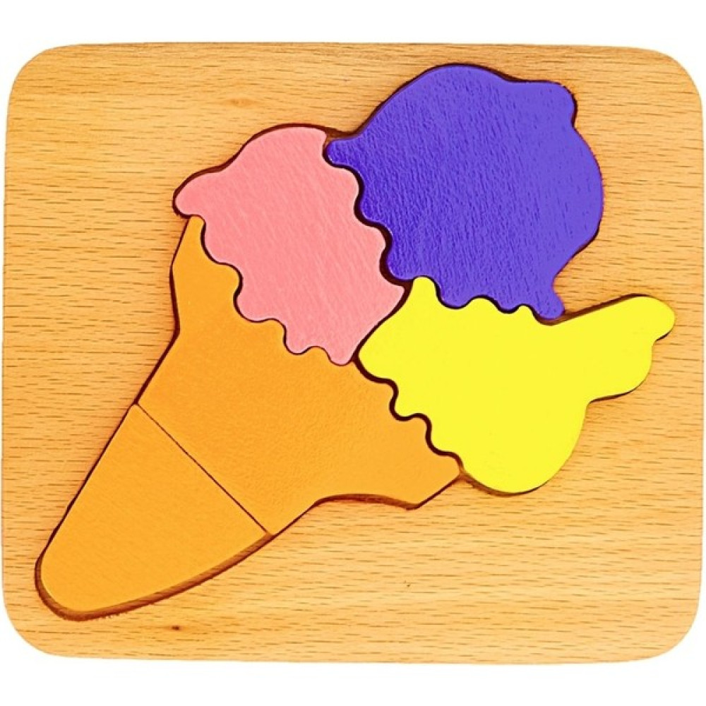 Wood & Joy Woodnjoy Gemi Uç Boyutlu Puzzle - Turuncu Bebek Oyuncakları Fiyatı