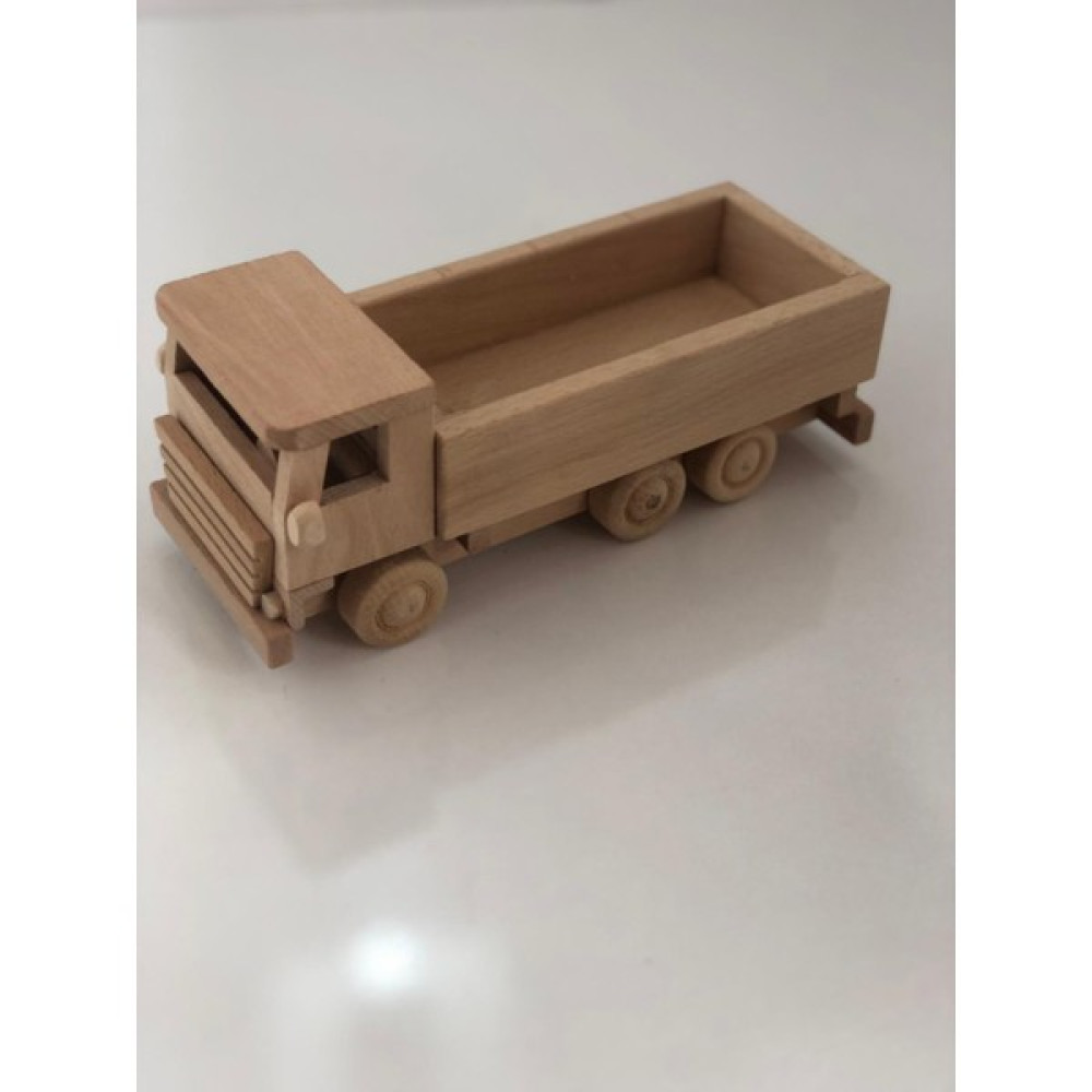 Wood Kids Açık Kasalı Ahşap Boyanabilir Kamyon - Ahşap Desenli Oto Boyaları Fiyatı