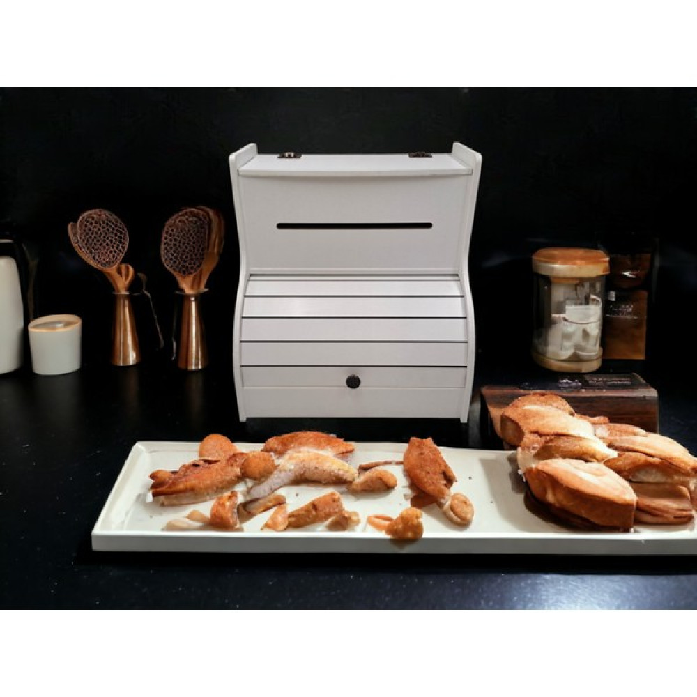 Wood Luck Ahşap Havlu Peçetelik , Saklama Gözlü , Üst Raflı Sürgü Kapak Ekmeklik Mutfak Dolabı / Mobilyası Fiyatı