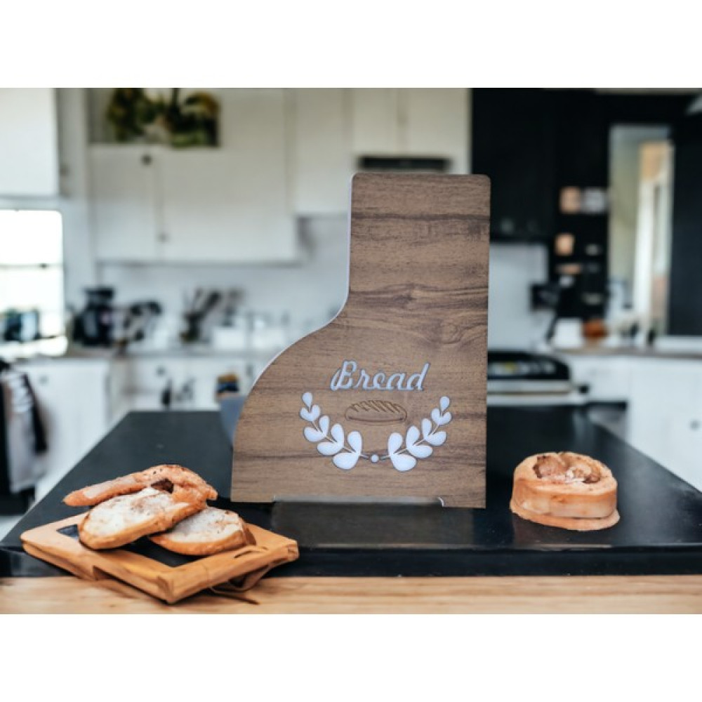 Wood Luck Ahşap Havlu Peçetelik , Saklama Gözlü , Üst Raflı Sürgü Kapak Ekmeklik Beyaz - Haliç Desen Mutfak Dolabı / Mobilyası Fiyatı
