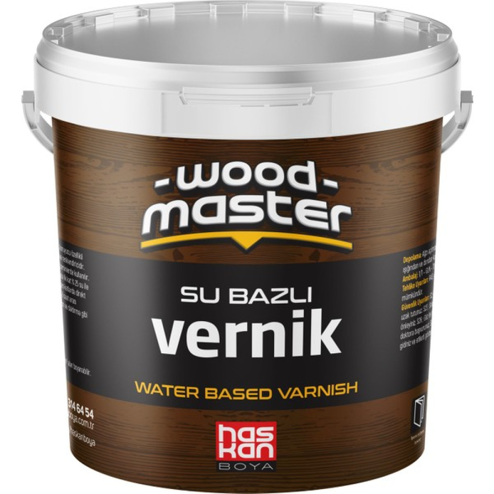 Wood Master Su Bazlı Vernik - 2, 5 Kg / 2 Lt Sanatsal Malzemeler Fiyatı
