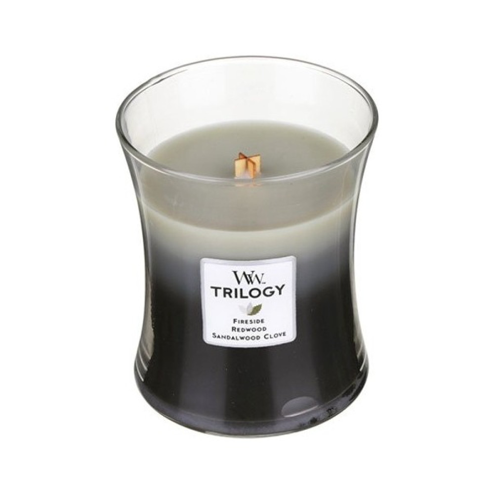 Wood Wick 92911E Ww Orta Kavanoz Mum Trılogy Warm Woods - 1 Adet Dekoratif Mum Fiyatı
