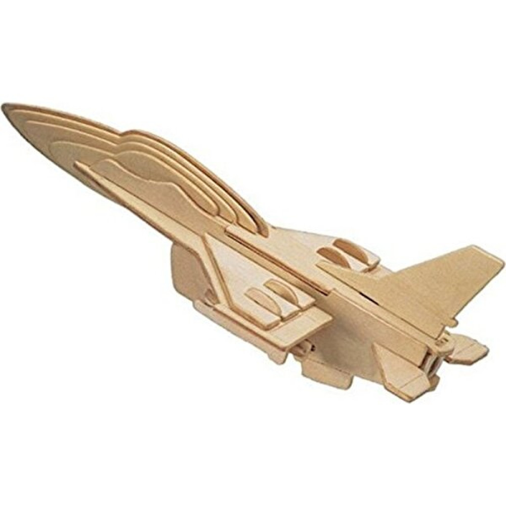 Woodcraft Ahşap Maket F16 Fighter Plane 3D Maket Maket Fiyatı