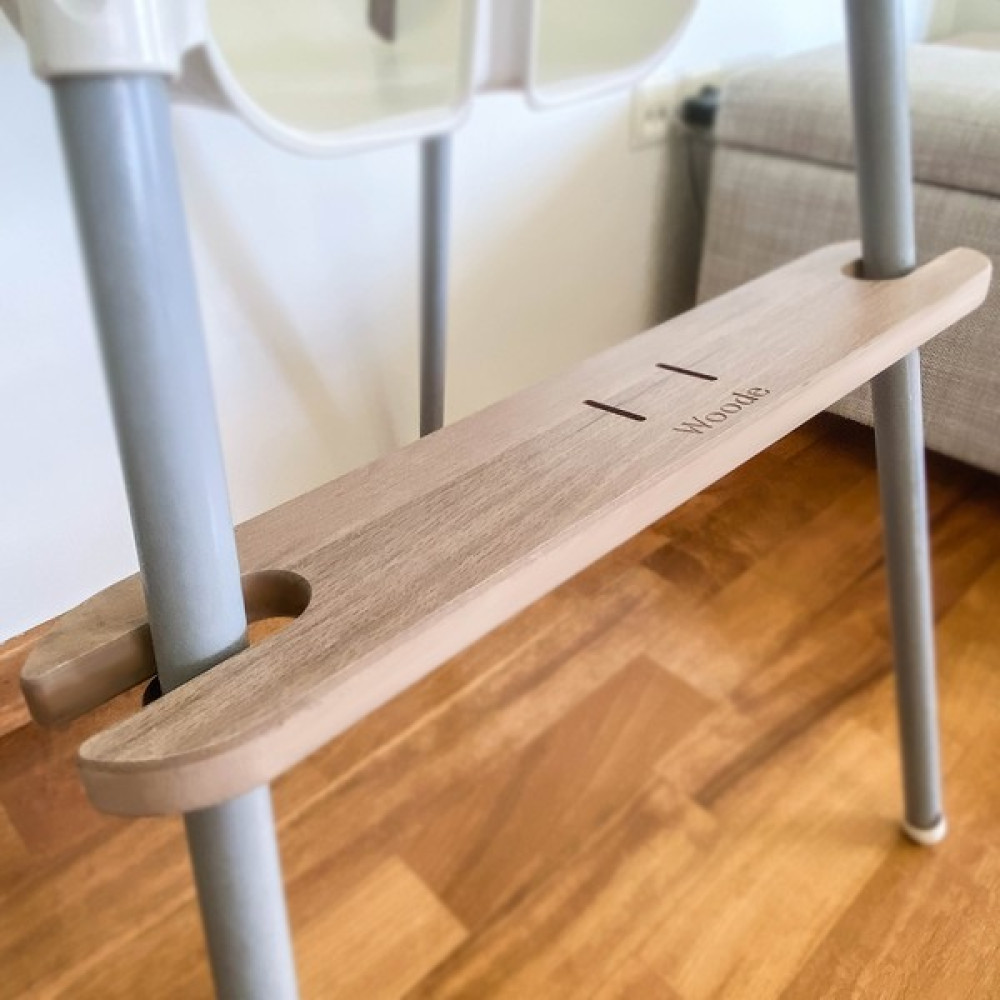 Woode Concept Mama Sandalyesi Ayak Koyma Dayama Desteği-Ikea Antilop, E Bebek Baby Plus Star, Faros Orzo Uyumlu Mama Sandalyesi Fiyatı