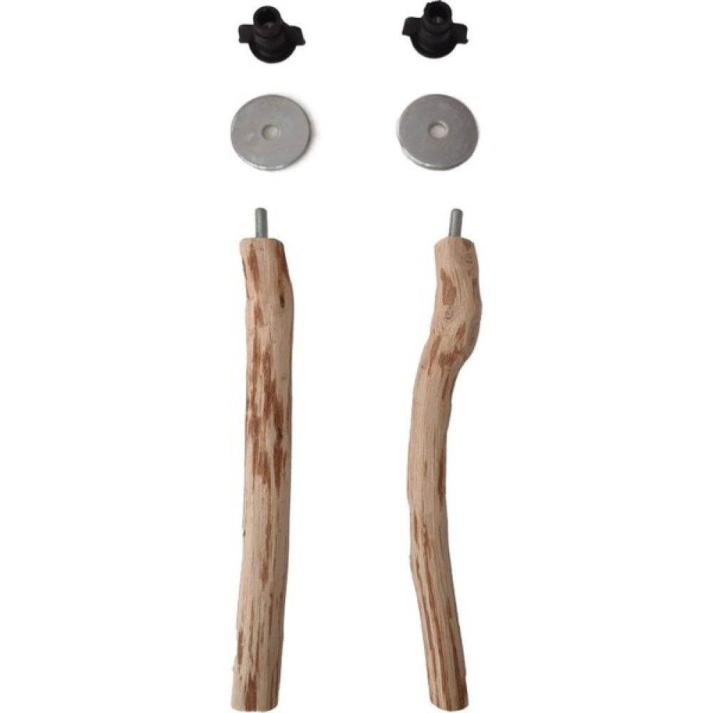 Wooden Bird Muhabbet Kuşu Doğal Ağaç Tünek ( 2 Adet) Evcil Hayvan Ürünleri Fiyatı