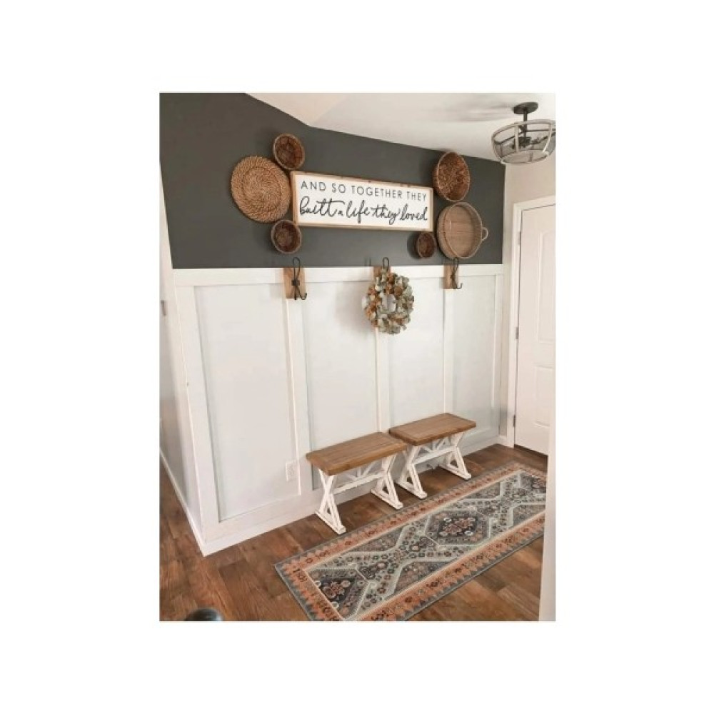 Wooden Factory Iskandinav Duvar Çıtası 1 Paket(5 Adet) 100×8 cm Dekoratif Mdf Duvar Çıtası Duvarçıta - 5 Ev & Dekorasyon Aksesuarları Fiyatı