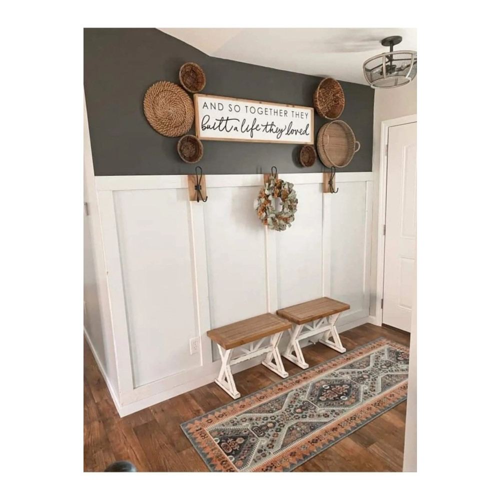 Wooden Factory Iskandinav Duvar Çıtası Dekoratif Mdf Duvar Çıtası 1 Paket(5 Adet) 100×8 Cm 100 x 8 Beden Ev & Dekorasyon Aksesuarları Fiyatı