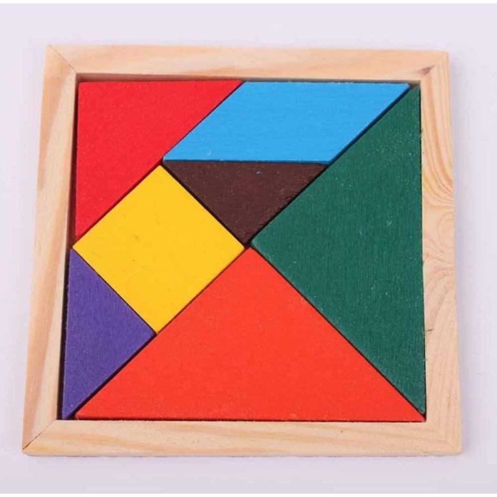 Wooden Toys Ahşap Renkli Tangram Bebek Oyuncakları Fiyatı