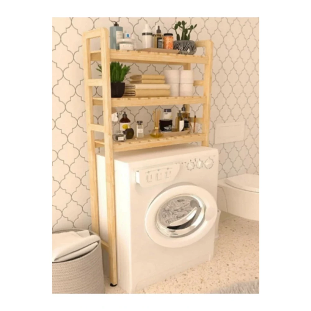 Wooden Women World Banyo Camasir Makinesi Ust Dolap Toplayici Duzenleyici Banyo Dolabı / Mobilyası Fiyatı