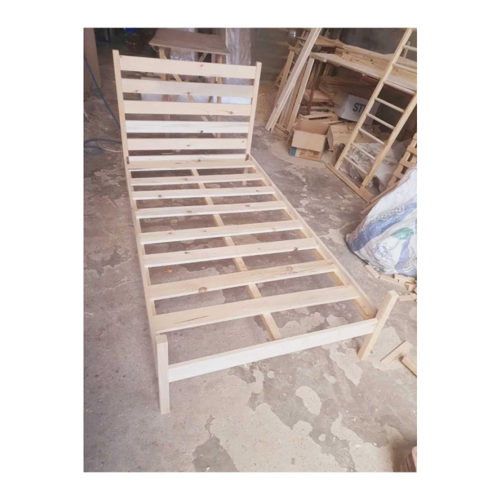 Wooden Women World Dogal Ahsap Dogal Masif Ahsap Karyola Baslikli Yatak 100*200 Ic Olcu Oda Mobilyası Takımı Fiyatı