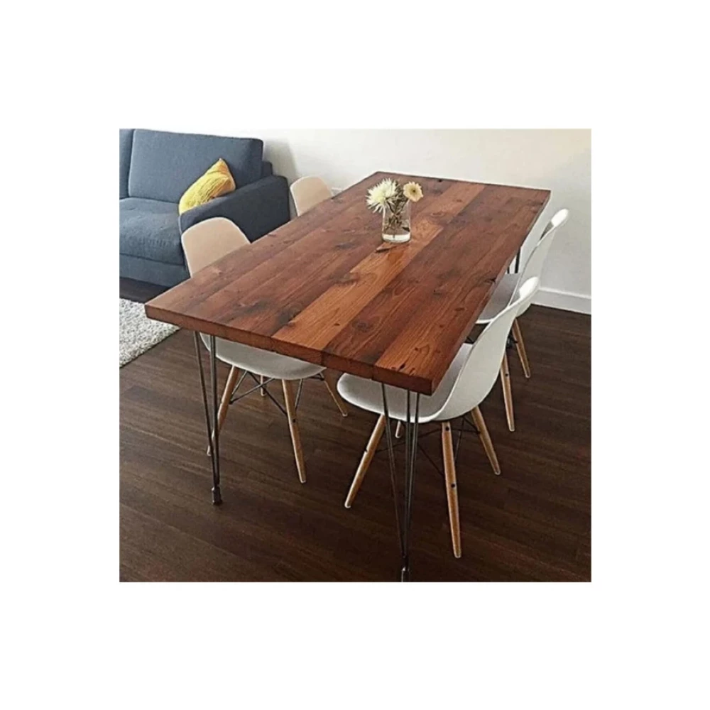 Wooden Women World Dogal Ahsap Yemek Masasi 115X60 Renk Ceviz Mutfak Masasi Yemek & Mutfak Masası Fiyatı