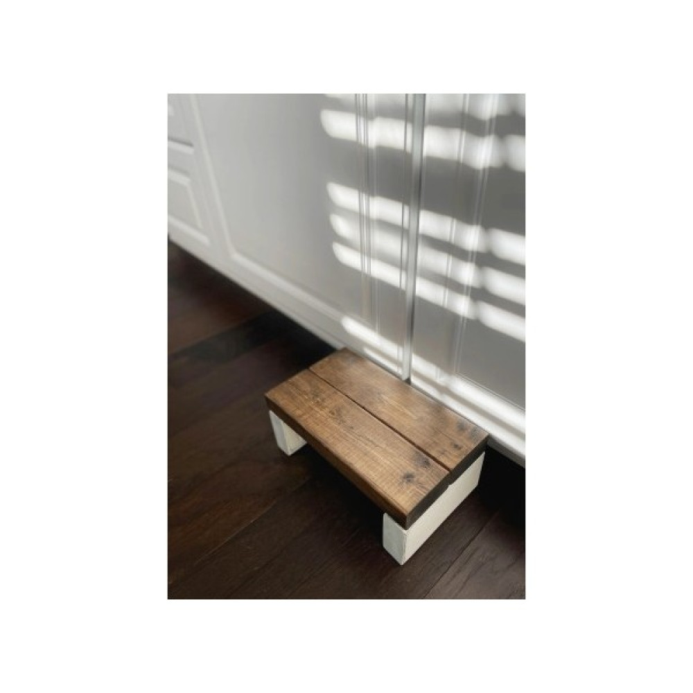 Woodensa Ahşap Basamak Tabure Çocuk Bebek Banyo Wc Lavabo Merdiven Yükseltici TBR003 Bebek Banyo-Tuvalet Fiyatı