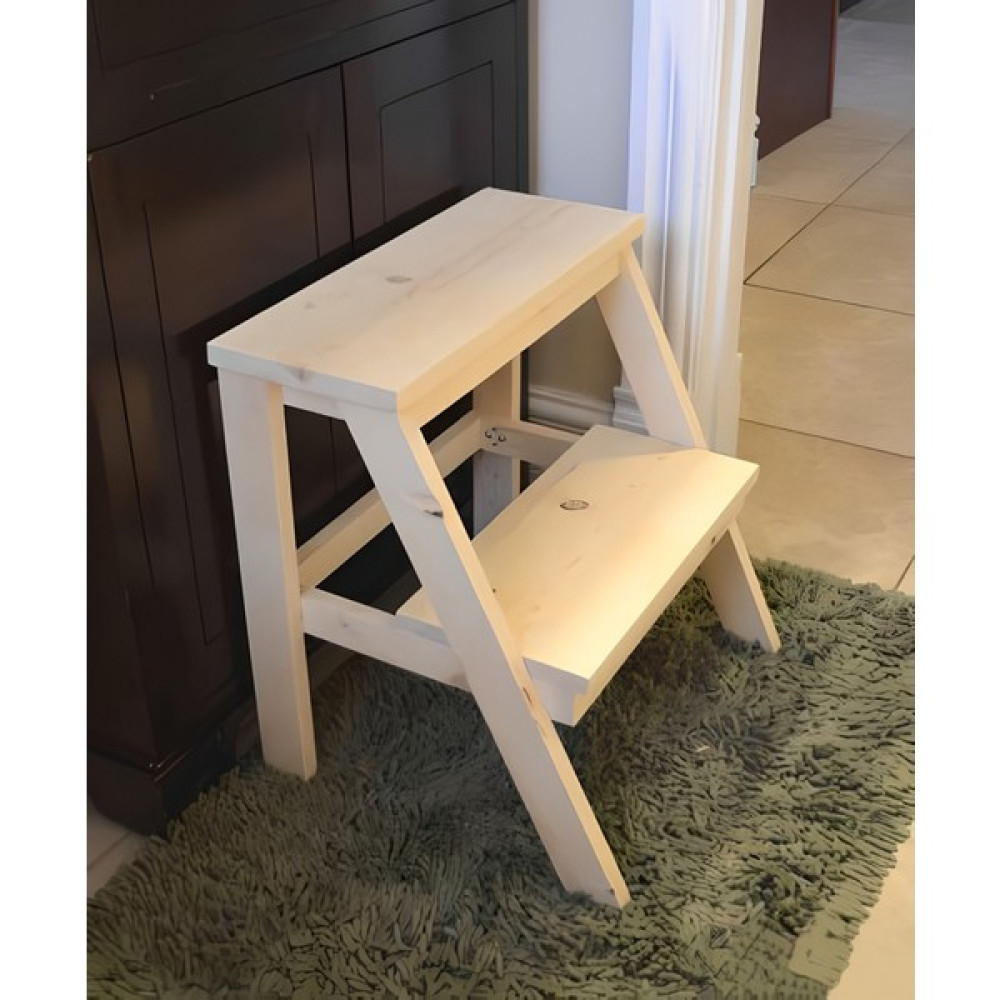Woodensa Merdiven Tabure ,ahşap Basamak Yükseltici Masa - Sandalye & Tabure Fiyatı