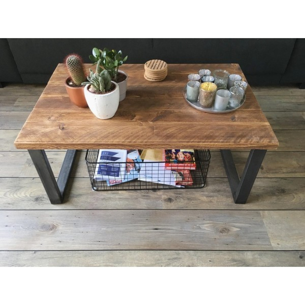 Woodensa Orta Sehpa ,masif Rustik Sehpa ,dekoratif Sehpa 55X90 cm Orta Sehpa Fiyatı