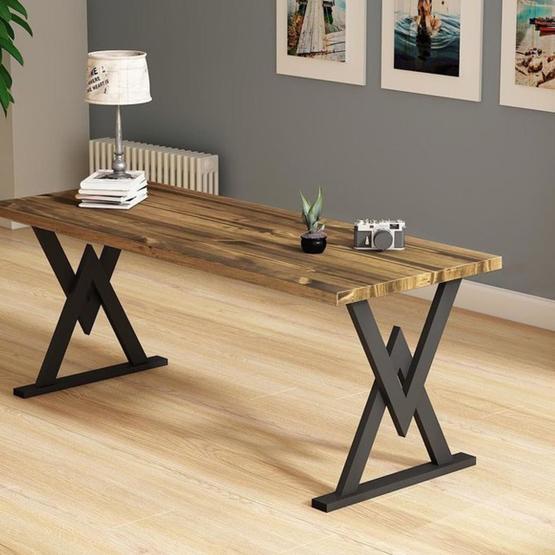 Woodesk 150x80 cm Günce Masif Ceviz Renk Yemek Masası Yemek & Mutfak Masası Fiyatı