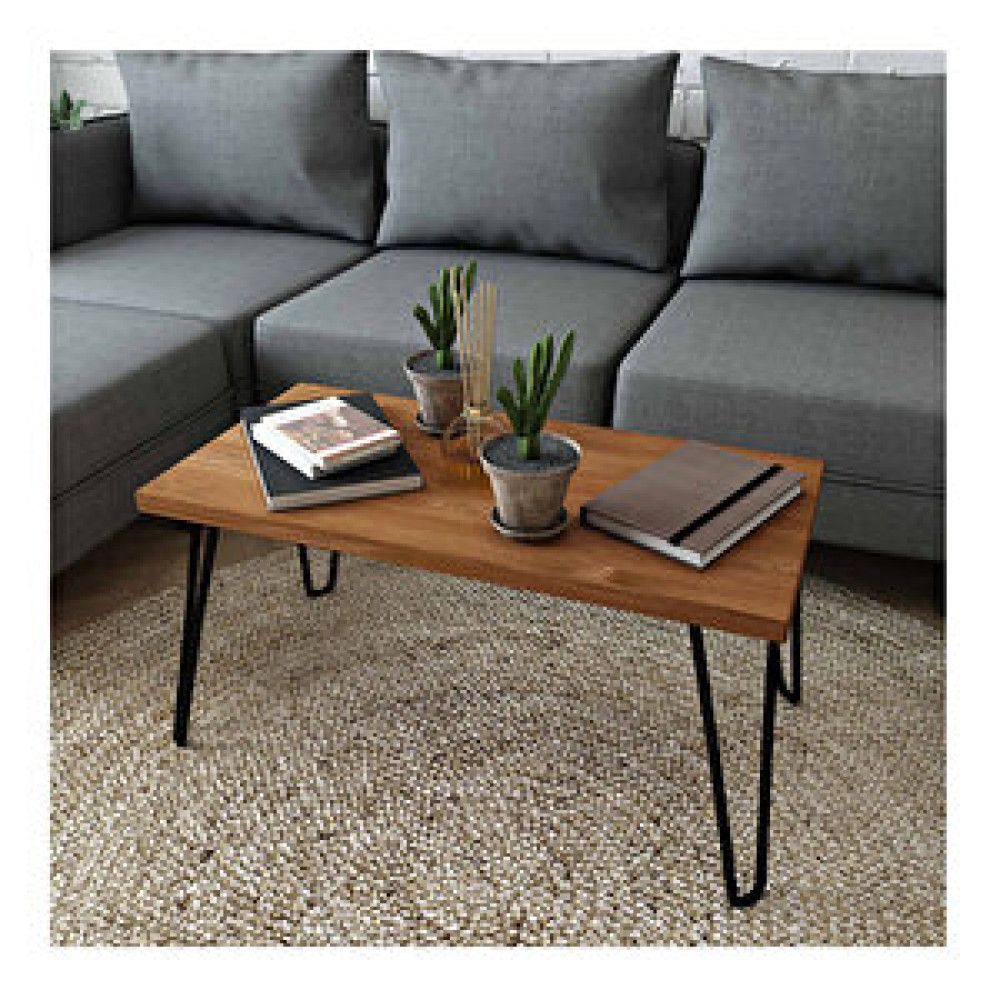 Woodesk Tarz Masif Ağaç 80x40 Cm Orta Sehpa Cpt2860-80 Tik Orta Sehpa Fiyatı