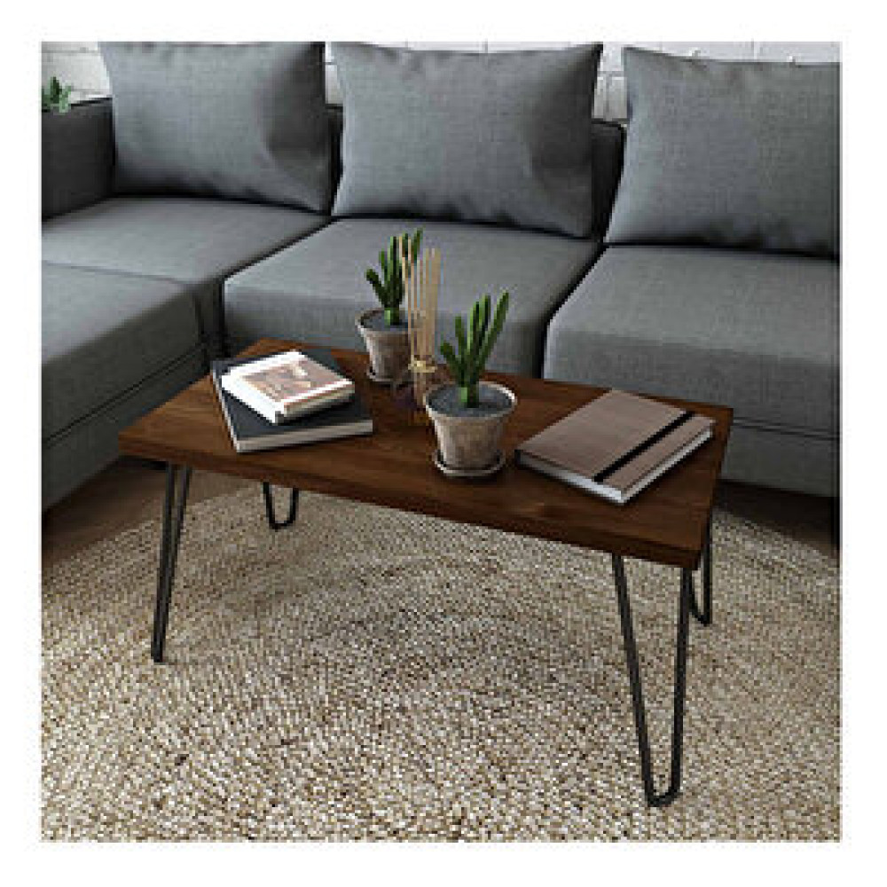 Woodesk Tarz Masif Ağaç 80x40 Cm Orta Sehpa Cpt2861-80 Ceviz Orta Sehpa Fiyatı