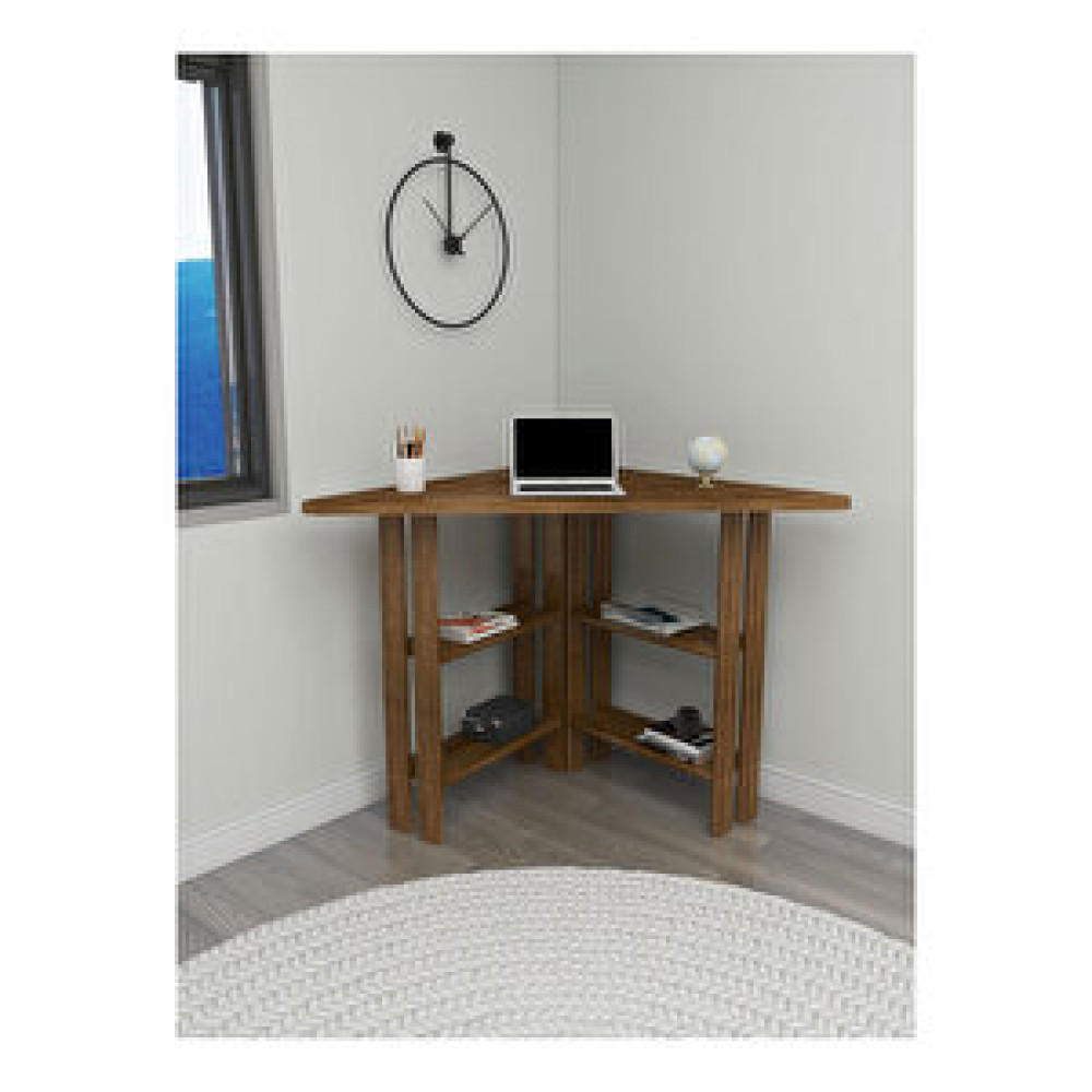 Woodface Best Doğal Ahşap Çalişma Masasi, Ceviz Bilgisayar Masası Fiyatı