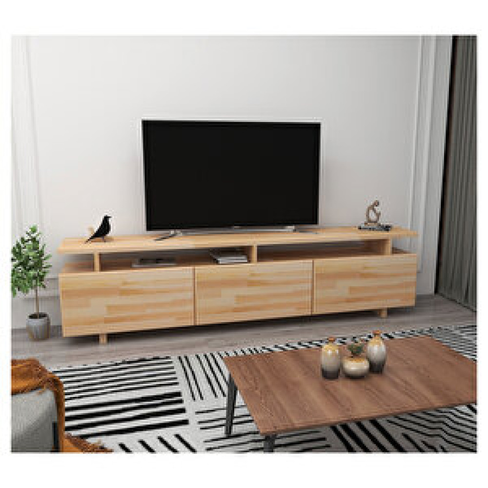 Woodface Verona Doğal Ahşap Tv Ünitesi Tv Ünitesi / Sehpası Fiyatı