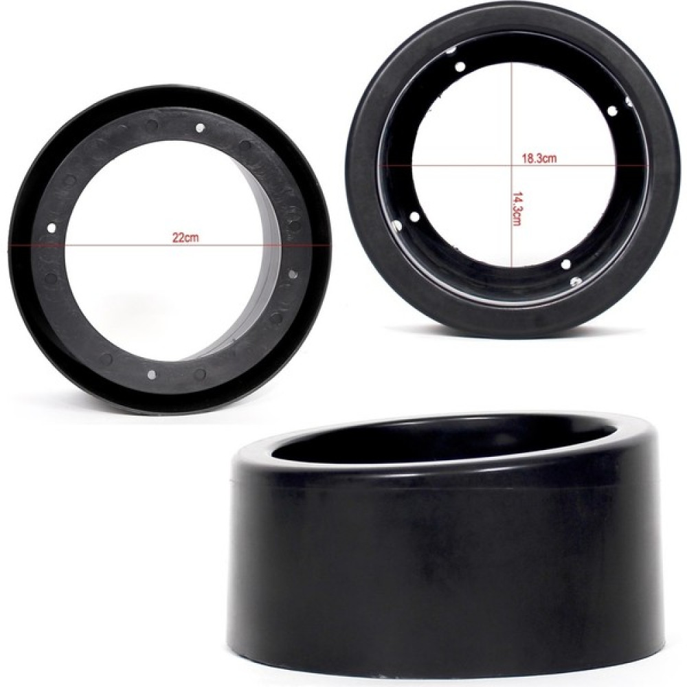 Woodhub 20CM Midrange ve Hoparlör Yükseltme Kabini Plastik 2ADET Takım - 0 Oto Hoparlörleri & SubWoofer Fiyatı