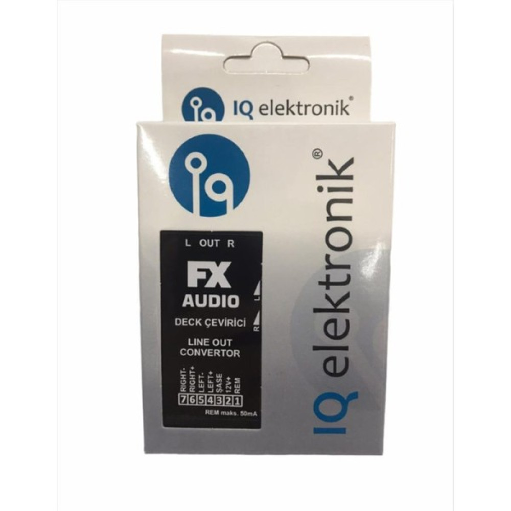 Woodhub Deck Çevirici Iq Elektronik Amfi Dönüştürücü Oto Hoparlörleri & SubWoofer Fiyatı