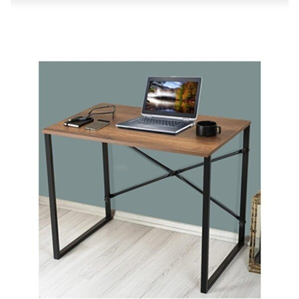 Woodhub Kahverengi Mrd Desıgn Ceviz Desenli Çalışma Masası, Ders Masası, Laptop, Pc,ofis Masası 70 cm 90 cm - 0 Çalışma Masası Fiyatı