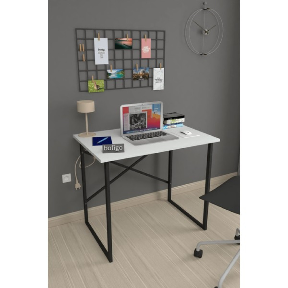 Woodhub Suntalam 60X90 cm Çalışma Masası Laptop Bilgisayar Masası Ofis Ders Yemek Cocuk Masası Beyaz Modern - 0 Çalışma Masası Fiyatı