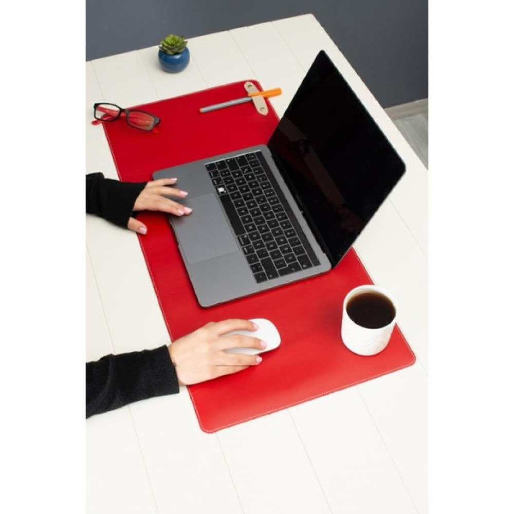 Woodhub Yok Kırmızı Pu Deri Laptop Bilgisayar Xl Geniş Gamings Masa Matı Mouse Pad Sümen Bardak Altlığı Yok - Adrenalin Mavi Mouse Pad Fiyatı