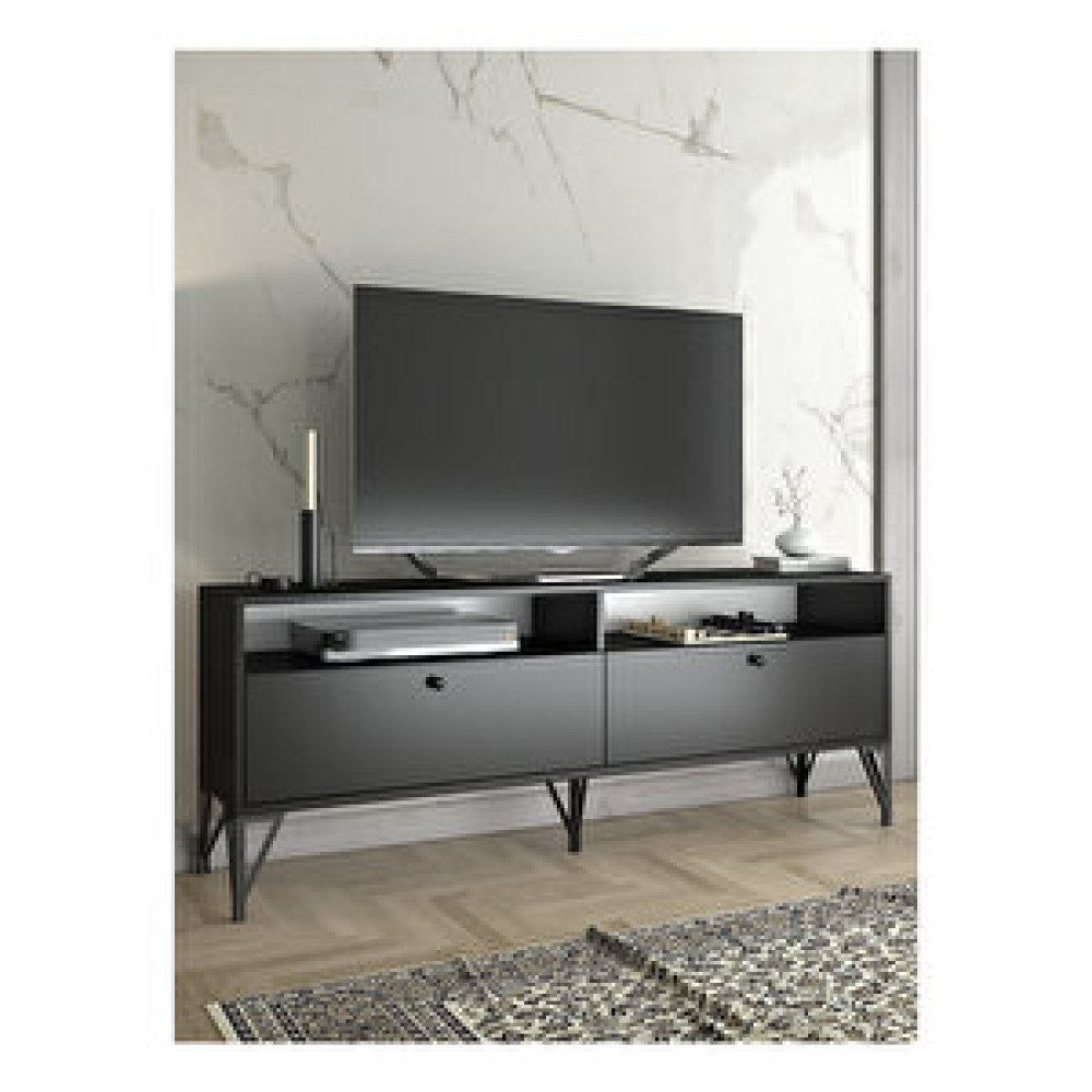 Wood’n Love Astreo 160cm Tv-siyah/siyah Tv Ünitesi / Sehpası Fiyatı
