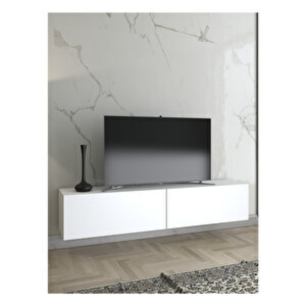 Wood’n Love Toprak 150cm Tv-beyaz/siyah Tv Ünitesi / Sehpası Fiyatı