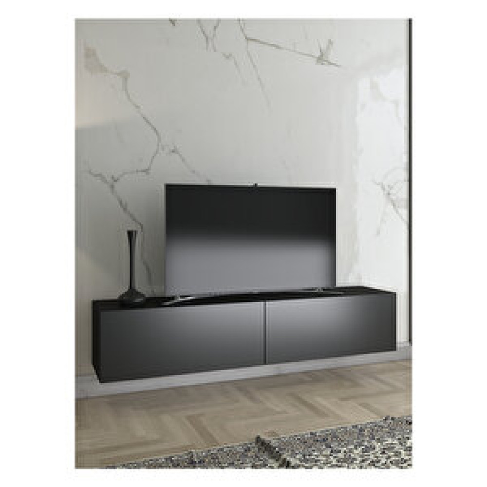 Wood’n Love Toprak 150cm Tv-siyah/siyah Tv Ünitesi / Sehpası Fiyatı