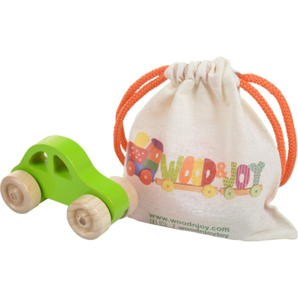 Woodnjoy Hareketli Ahşap Mini Araba - Yeşil Bebek Oyuncakları Fiyatı